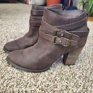 Reba Leather Ankle boots